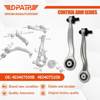 بازوی کنترل بالا 4E0407509B 4E0407510B برای بازوهای کنترل کامل آئودی A6 C6
