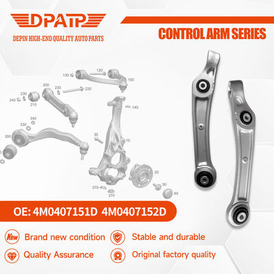 بازوی کنترل پایین جلو 4M0407151D 4M0407152D برای Audi Q7 Q8 A8 D5 بازوی کنترل پس فروش Porsche Cayenne